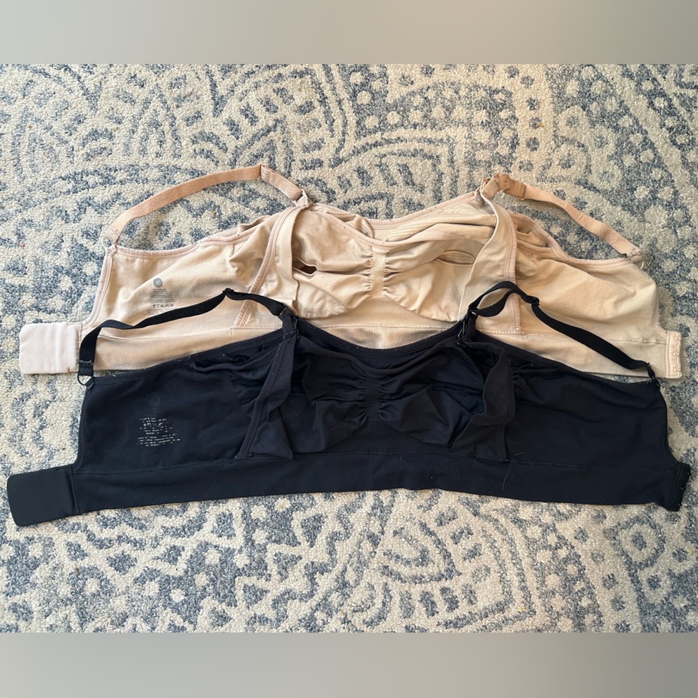 2 count Kindred Bravely Sublime Hands Free Pumping & Nursing Bras, size Large